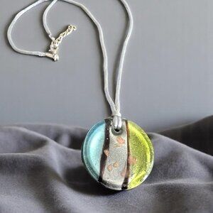 Statement Lampwork Pendant – 41mm of Stunning Glass Art